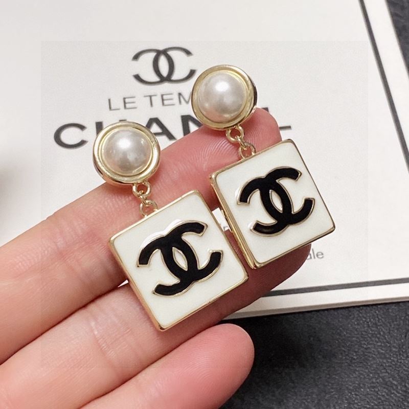 Ch*el earrings